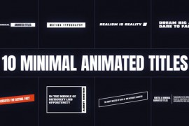 Minimal Animated Titles 47327096