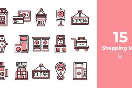 Shopping Icon After Effect 45918999