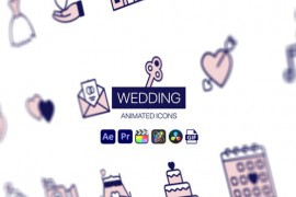 Wedding Animated Icons 44952266