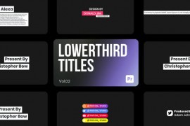 Lowerthird Titles 02 for Premiere Pro 44233888
