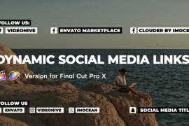Dynamic Social Media Links | FCPX 47905613