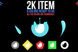 Flat Animation Logo Reveal 10398081