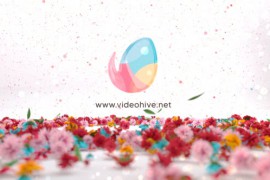 Nature Flower count down logo reveal 42917599
