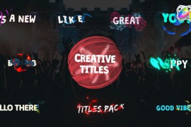 Creative Cartoon Titles | FCPX 31652331