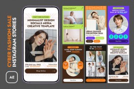 Cyber Fashion Sale Instagram Stories 52119543