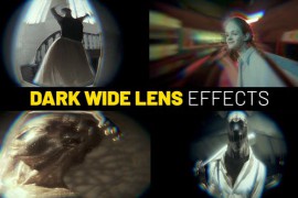 Dark Wide Lens | Premiere Pro 52300808