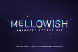 Free Download:Mellowish Animated Letter Kit 58859045