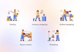 Online Shopping - Cartoon People Concepts 45848809