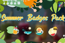 Summer Badges Pack for FCPX 44605274