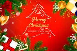 Free Download:Merry Christmas and Happy New Year Wishes | MOGRT 61010103