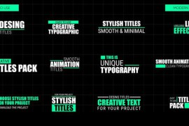 Modern Titles Pack 41718329