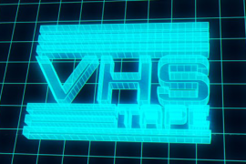 VHS Hologram Logo 46868481