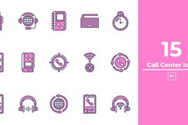 Call Center Icon Premiere Pro 50268947