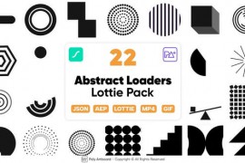 Abstract Loaders Lottie Pack 48553079