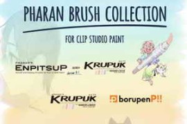 Pharanbrush – Brushes for Clip Studio