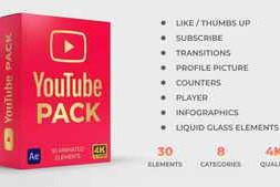 Free Download:YouTube Channel Graphics Pack 62458119