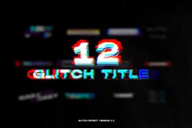 Glitch Titles | After Effects 49177469
