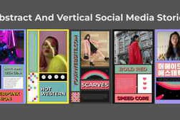 Free Download:Abstract And Vertical Social Media Stories for Premiere Pro 60343315