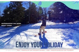 Snowboarding and Skiing - Bright Promo 49801031