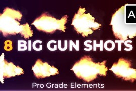 Big Gun Shots Gunfire 1 45485639