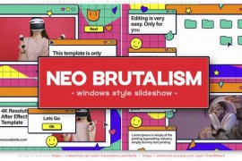 Neo Brutalism - Windows Style Slideshow 49749774
