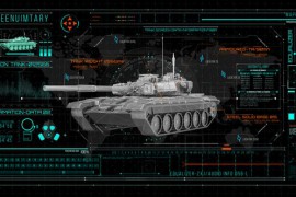 HUD700 Screen Military Tank 46516681