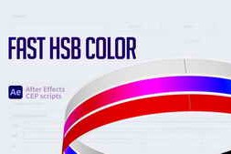 Free Download:Aescripts Fast HSB Color v1.0