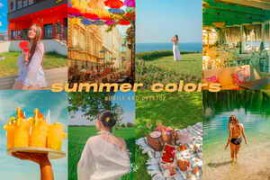 Free Download:CreativeMarket – 15 Summer Colors Lightroom Presets 291636691