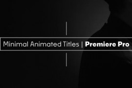 10 Minimal Animated Titles | Premiere Pro 51502118