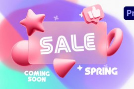 3D And Gradient Sales Opener 51158317