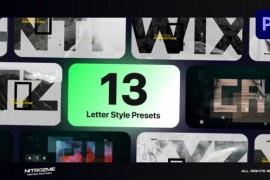 Letters Typography Vol. 02 for Premiere Pro 44905591