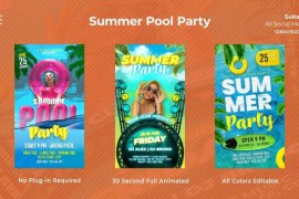 Summer Pool Party Instagram Reels 52517392
