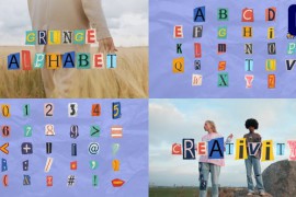 Grunge Alphabet for Premiere Pro 48605997