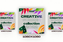 Colorfull Summer Collection | Instagram Post | MOGRT 44498803
