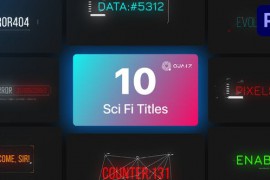 Sci-Fi Titles for Premiere Pro Vol. 04 44907810
