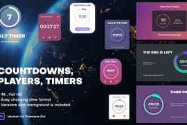 Countdowns, Players, Timers | Premiere Pro 44398225
