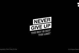 Typography Titles | FCPX 49347589
