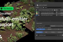 Free Download:Gscatter v0.12.0 for Blender