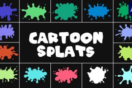 Cartoon Splats for After Effects 50940925