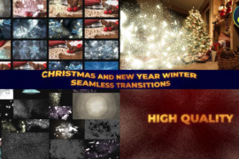 Christmas And New Year Winter Seamless Transitions for DaVinci Resolve 48755657