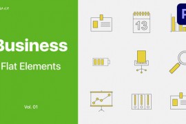 Business Icons for Premiere Pro Vol. 01 47385799