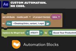 Free Download:Automation Blocks for Premiere Pro v1.1.013