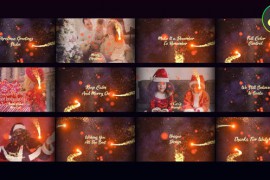 Christmas Greetings Titles for DaVinci Resolve 48914049