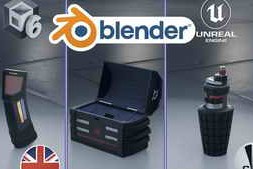 Udemy – Blender 3D – Create Props and Assets for Games Step by Step