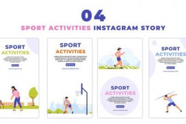 Sports Activities Premium Vectors Instagram Story 47439316