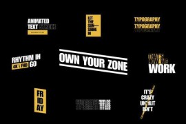 Big Titles 5.0 | After Effects 45444980