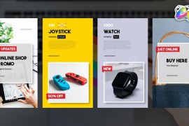 Online Shop Vertical Promo Slideshow | FCPX 32686490