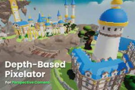 Free Download:Unity Asset Depth Based Pixelator – Pixelize Your 3D Scenes v1.2.2