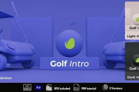 Golf Logo Reveal 49914775