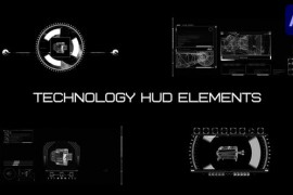 Technology Hud Elements for After Effects 51637324